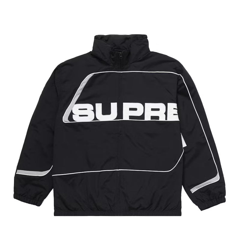 Jaqueta Supreme S Paneled Track Preto