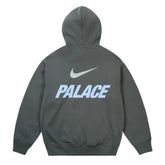 Moletom Palace x Nike Font Swoosh Charcoal