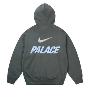 Moletom Palace x Nike Font Swoosh Charcoal