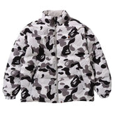 Jaqueta Bape ABC Camo Dupla Face Cinza