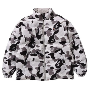 Jaqueta Bape ABC Camo Dupla Face Cinza