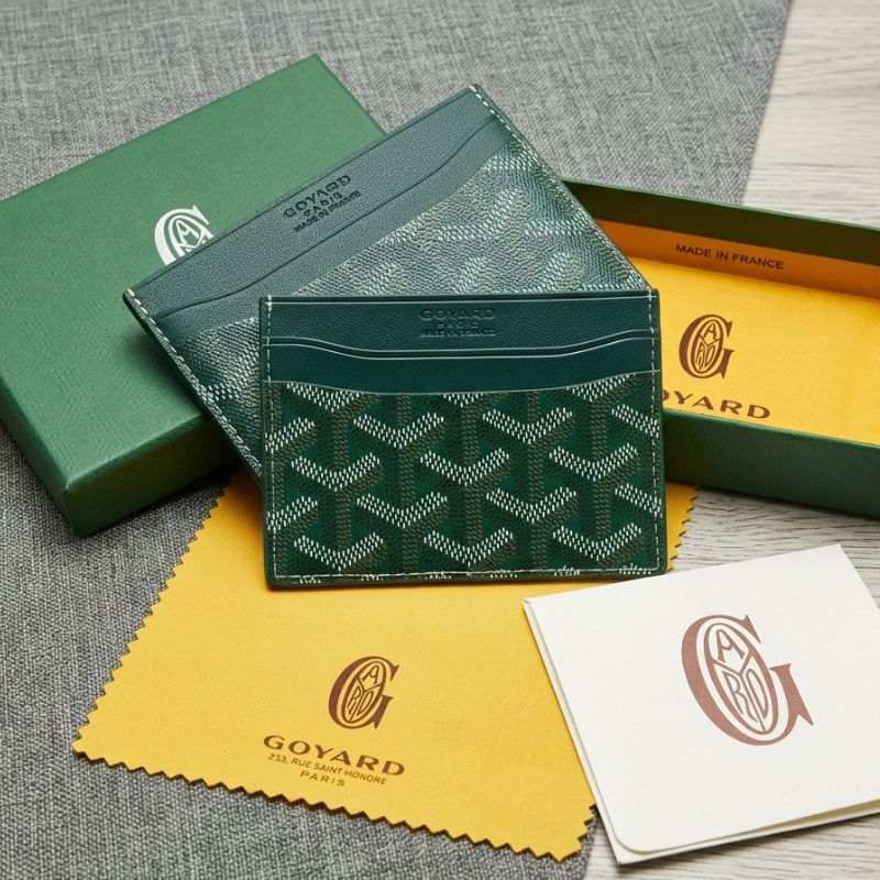 Porta Cartões Goyard Verde