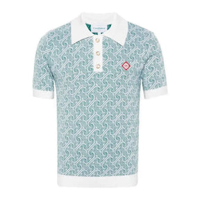 Camiseta Casablanca Jacquard Monogram Polo