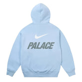 Moletom Palace x Nike Font Swoosh Sky Blue