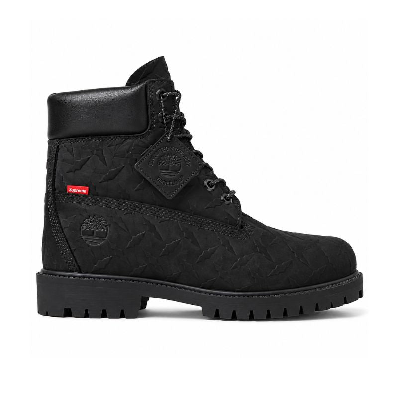 Bota Timberland x Supreme Diamond Plate 6" Premium Waterproof Black
