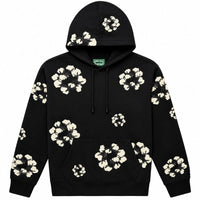 Moletom Denim Tears x CPFM Wreath Black