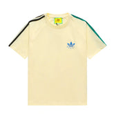 Pronta Entrega - Camiseta Adidas x Gucci Trefoil Print Cream
