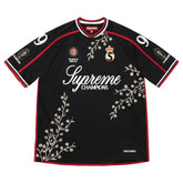 Camiseta Supreme Floral Soccer Jersey Black