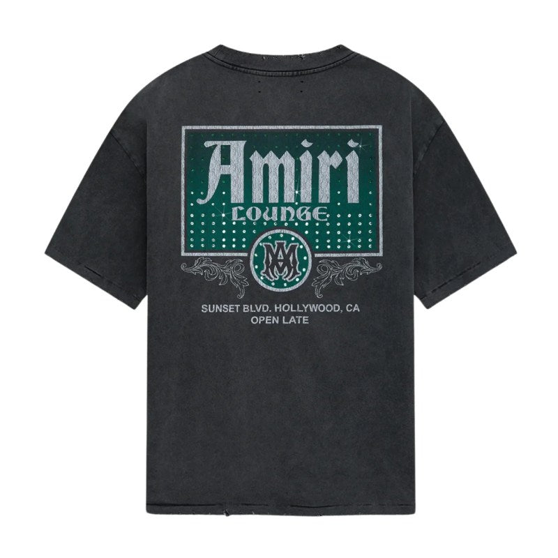 Camiseta Amiri Lounge Vintage Crystal
