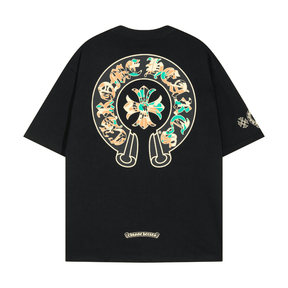 Camiseta Chrome Hearts Cemetery Cross Logo