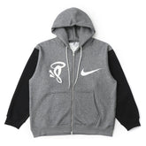 Jaqueta Syna World x Nike Solo Swoosh Fleece Full-Zip Grey