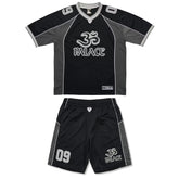 Conjunto Palace Om Mesh Jersey Black Grey