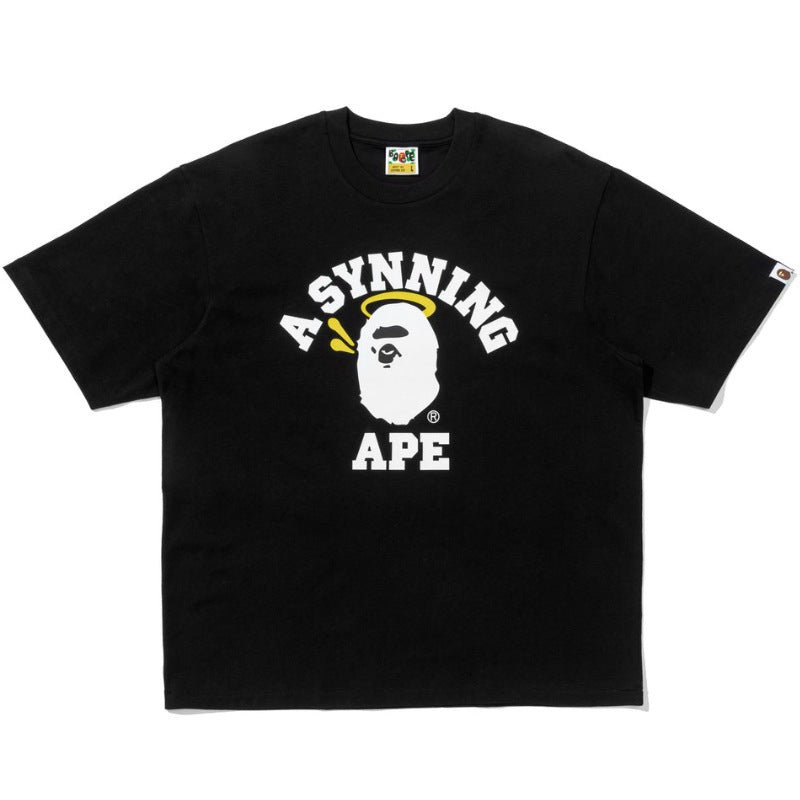 Camiseta BAPE x Syna by Central Cee College Black