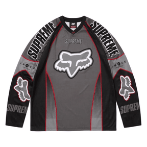 Camisa Fox Racing x Supreme DMX Snow Black