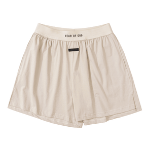 Pronta Entrega - Shorts Fear Of God Essentials Beje