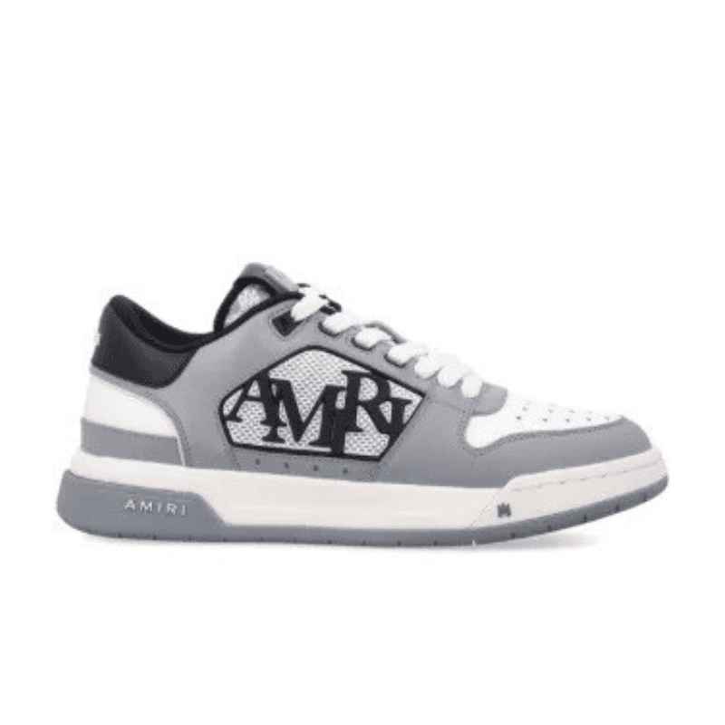 Amiri Classic Low White Grey