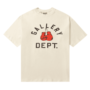 Camiseta Gallery Dept. Boxing Vintage Beje