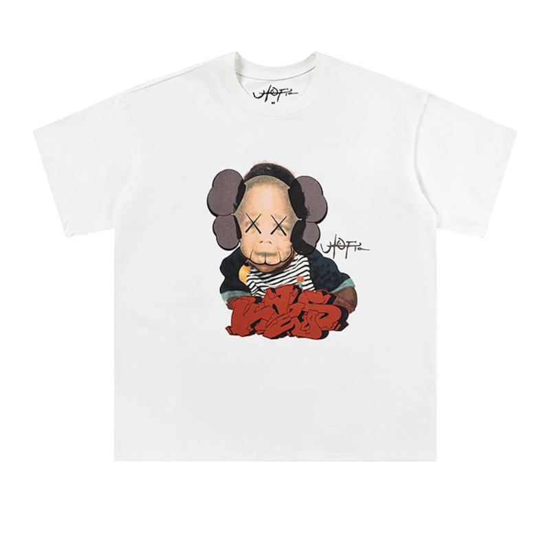 Camiseta Travis Scott x KAWS