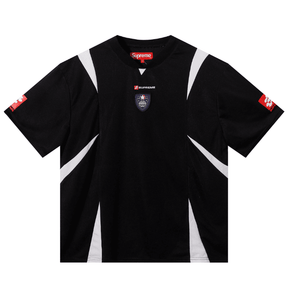 Camiseta Supreme Crest Soccer Jersey Black Camiseta Supreme Crest Soccer Jersey Black