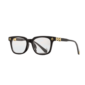 Óculos Chrome Hearts Black Gold