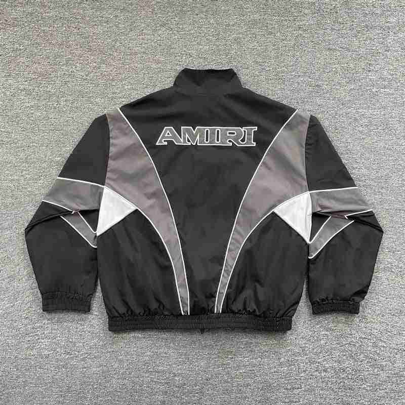 Jaqueta Amiri Sport Windbreaker Black