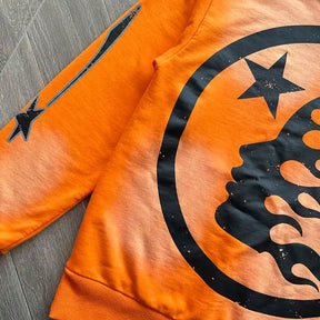 Moletom Hellstar Fire Orange