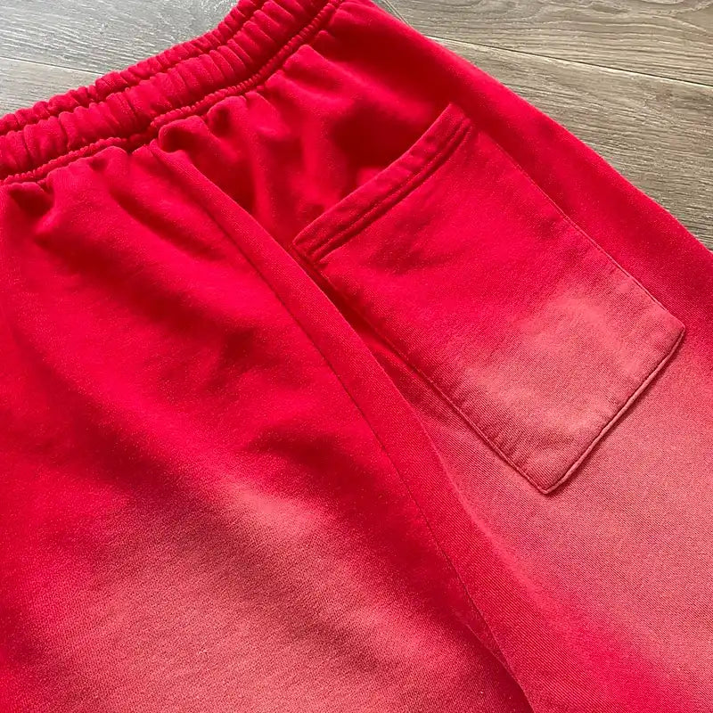 Calça Hellstar Red Flare Sweatpants
