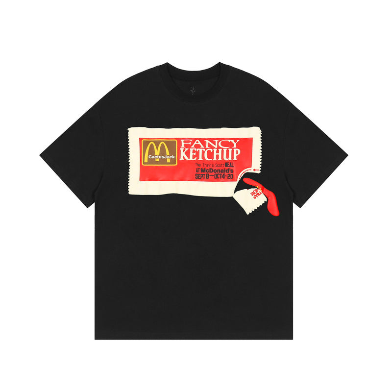 Camiseta Travis Scott x McDonald’s Fancy Ketchup