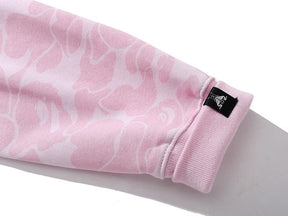 Moletom Bape x Inter Miami Camo Rosa