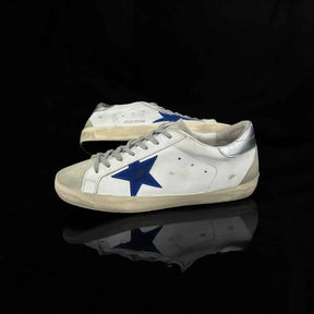Golden Goose Super-Star White Star Blue
