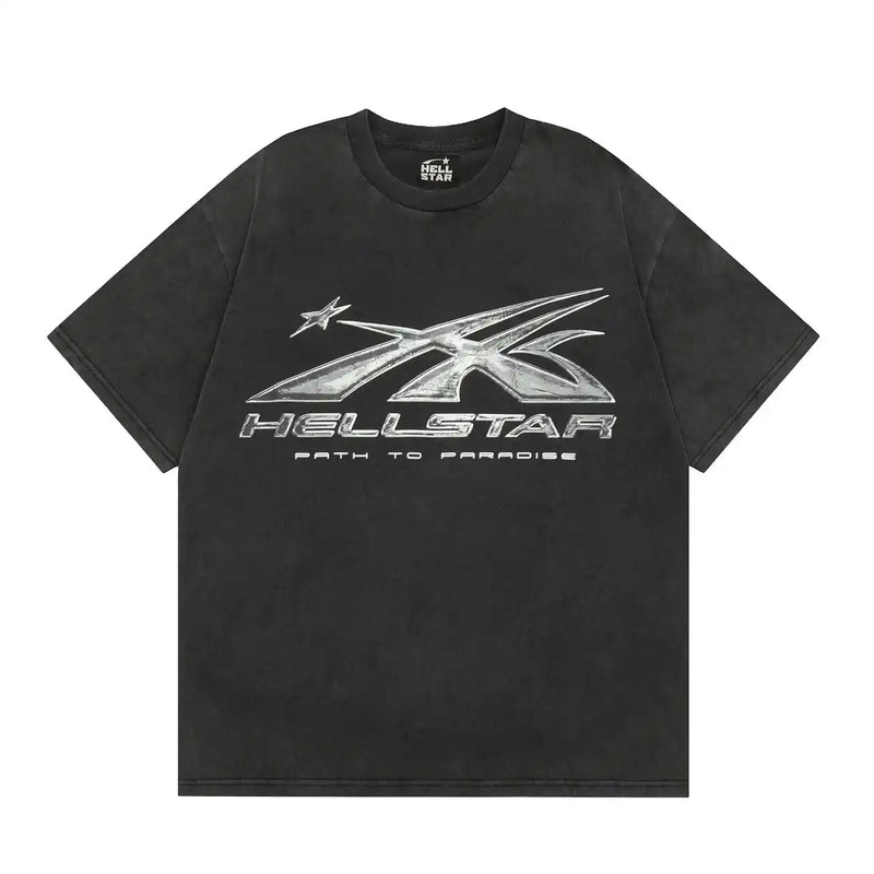 Camiseta Hellstar Washed Logo