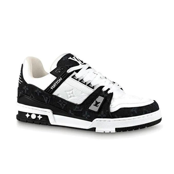 Pronta Entrega - Louis Vuitton LV Trainer White Black