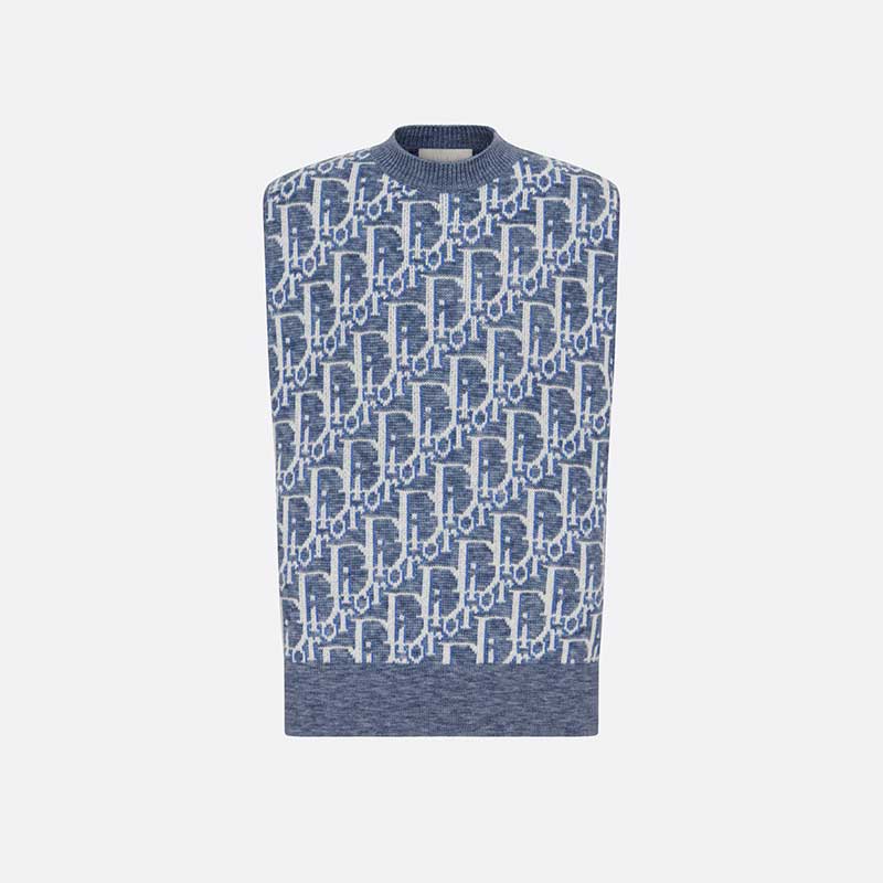 Dior Oblique Sleeveless Sweater