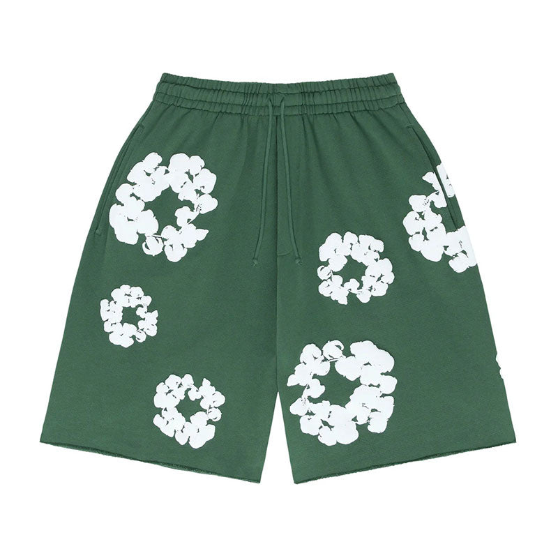 Shorts Denim Tears The Cotton Wreath Green