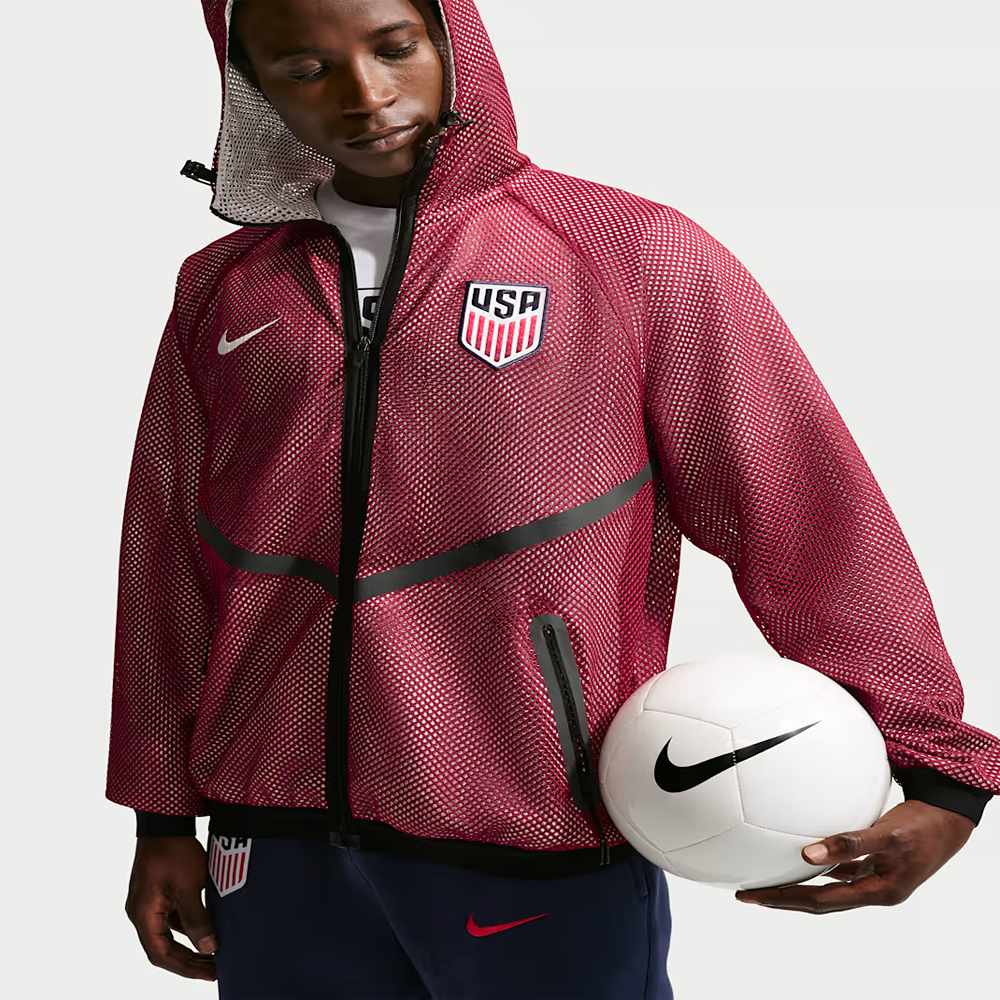 Jaqueta Nike EUA Knit Hino Red