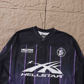 Camisa Hellstar Jersey Long Purple/Black