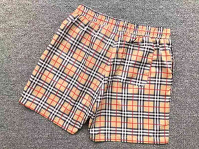 Short Burberry Check Drawcord Swim