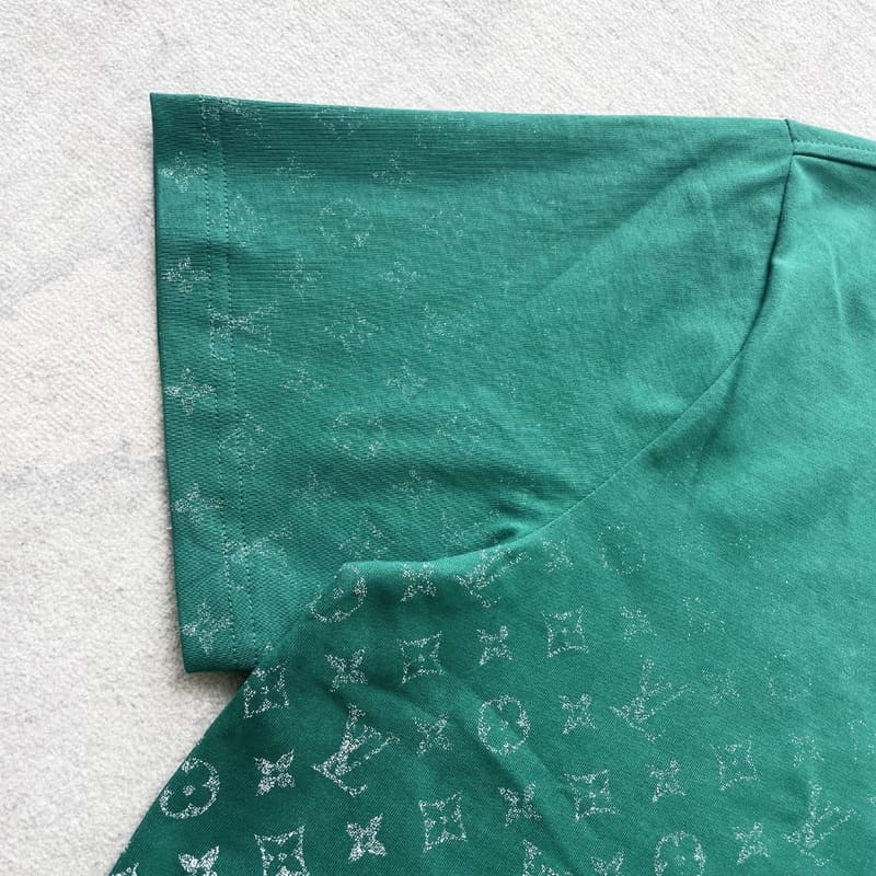 Camiseta Louis Vuitton LVSE Monogram Gradient Green