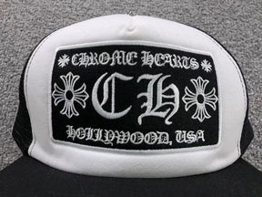 Pronta Entrega - Boné Chrome Hearts CH Hollywood Trucker