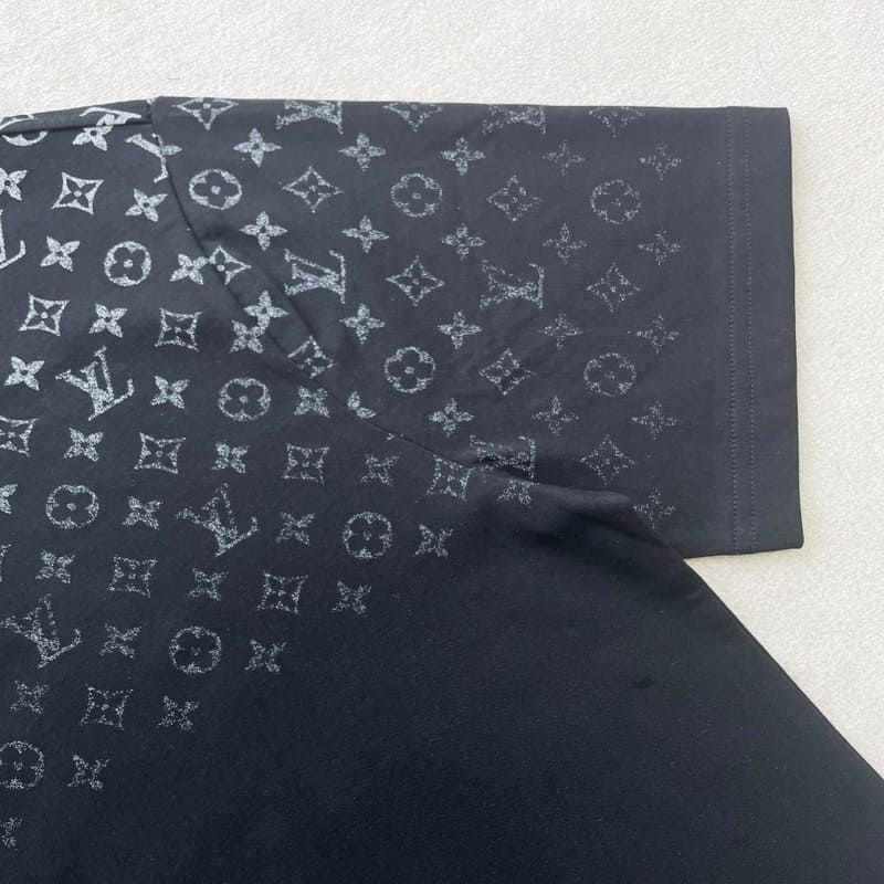 Camiseta Louis Vuitton Gradient Cotton Black