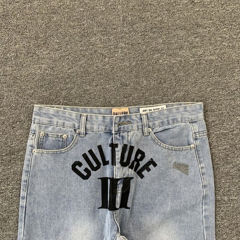 Calça Jeans Migos x Gallery Dept. For Culture III