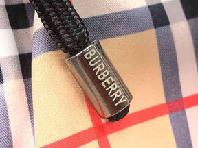 Short Burberry Check Drawcord Swim