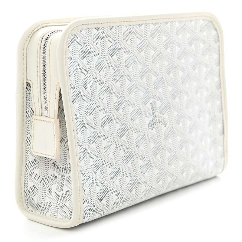 Bag Goyard Jouvence Toiletry White