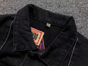 Jaqueta Corteiz C-Star Denim Jeans Preto