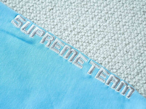 Moletom Supreme Football Zip Up Hooded Light Blue