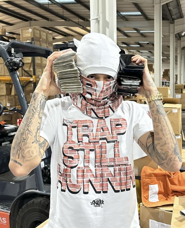 Camiseta Synaworld Trap White