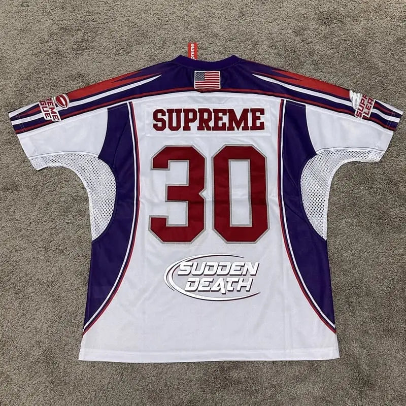 Camiseta Supreme Sudden Death Football