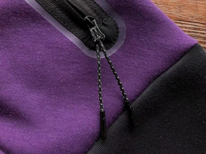 Conjunto Nike Tech Fleece Roxo/Preto