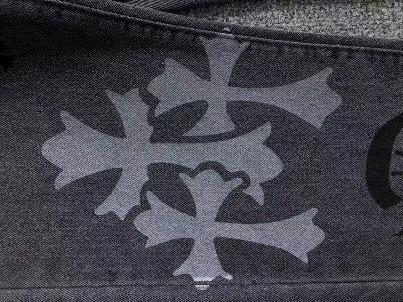 Calça Jeans Chrome Hearts Box Purple