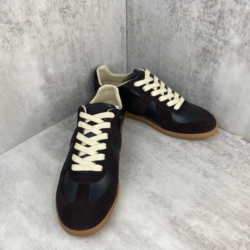 Maison Margiela German Army Trainer Gats Black